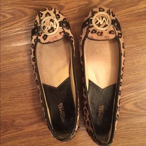 Michael Kors Leopard Print Flats